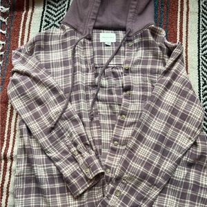 Hooded Flannel